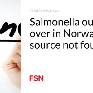 Salmonella outbreak above in Norway, but supply not discovered