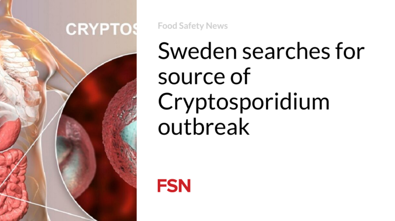 Sweden queries for resource of Cryptosporidium outbreak