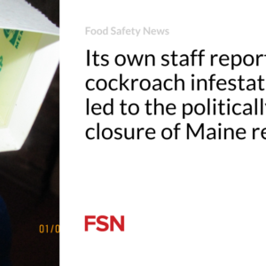 Its individual  workers reported the cockroach infestation that led to the politically charged  closure of  Maine restaurant
