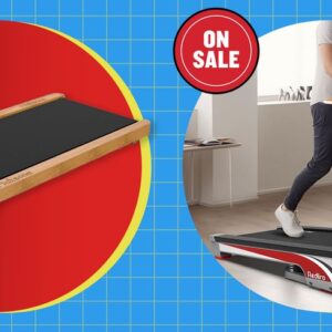 Amazon Below-Desk Treadmill Sale: Conserve Up to 50% Off