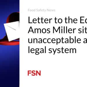 Letter to the Editor: Amos Miller problem unacceptable abuse of lawful procedure