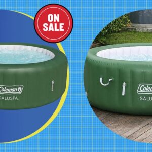 This Viral Inflatable Very hot Tub From TikTok Just Went on a Uncommon Sale