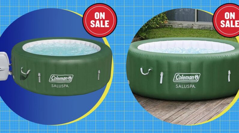 This Viral Inflatable Very hot Tub From TikTok Just Went on a Uncommon Sale